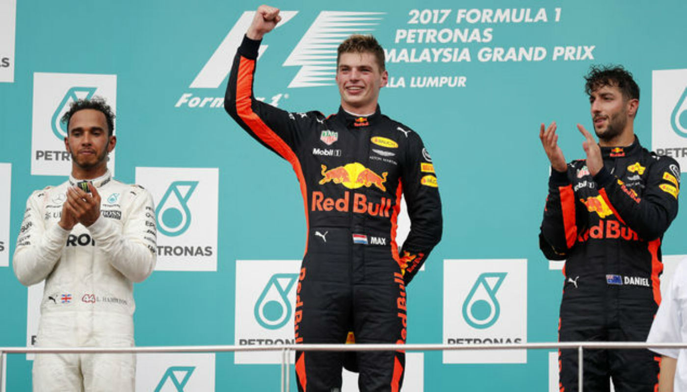 Max Verstappen despidió (a lo grande) al GP de Malasia