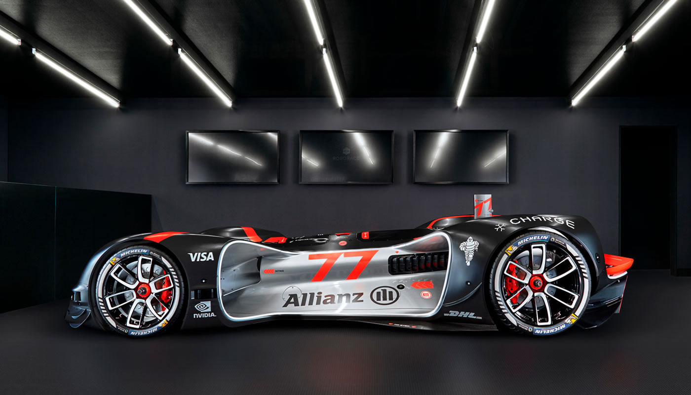 Roborace activa autos de carreras con sistema de inteligencia artificial