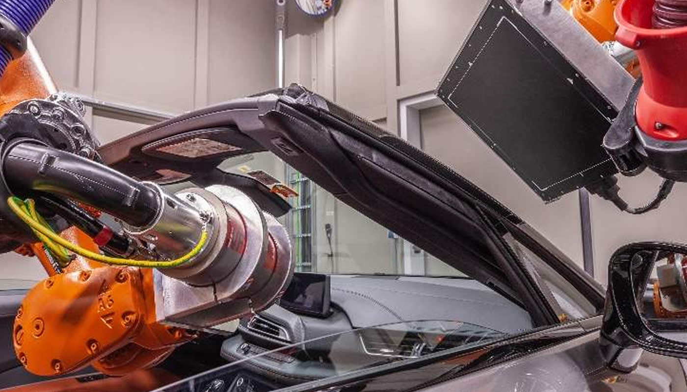 Escaneo de autos con rayos X para mejorar el control de calidad