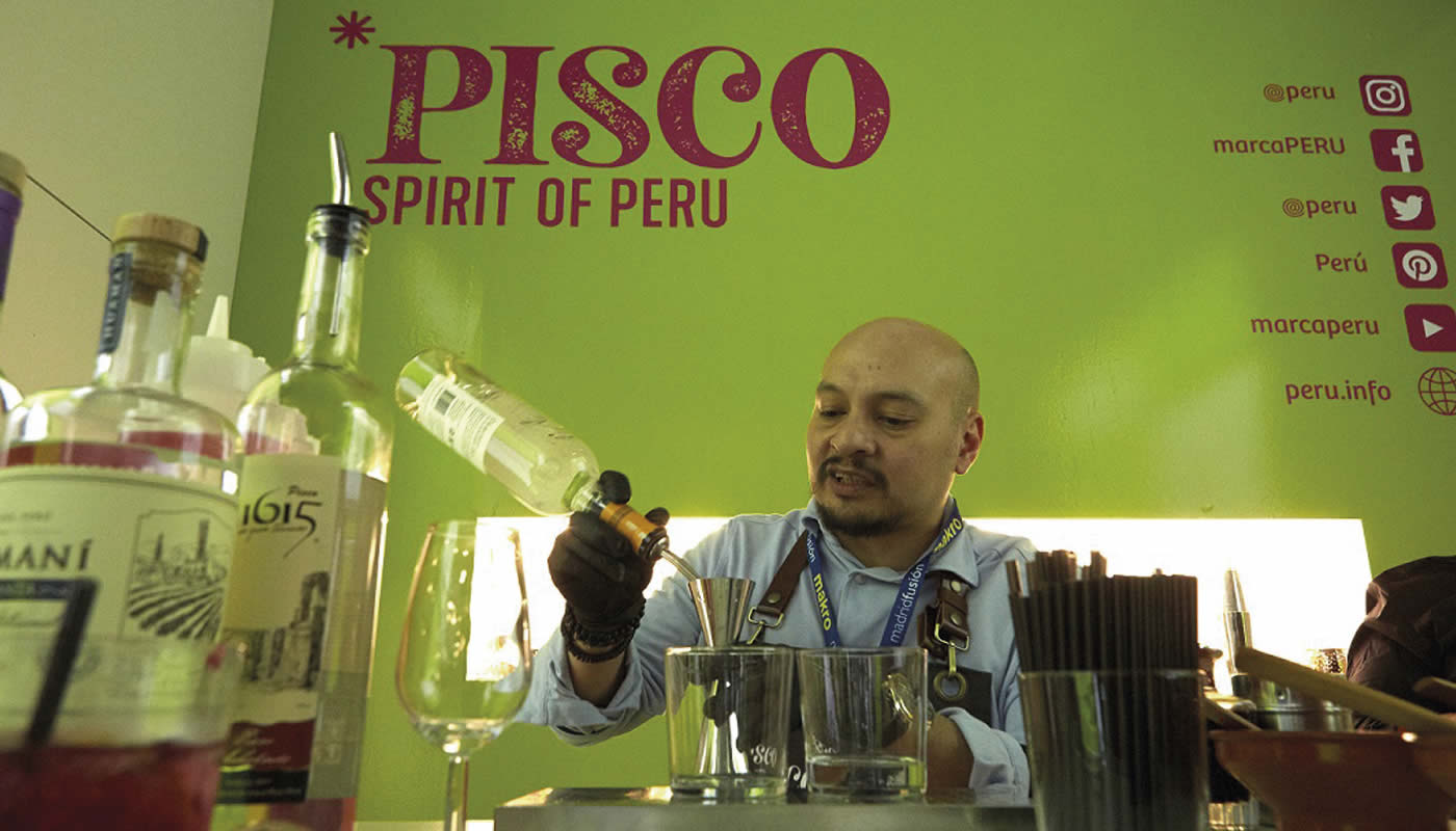 'Pisco, Spirit of Peru' La marca de pisco presentada por PROMPERÚ en la cumbre gastronómica Madrid Fusión 2019