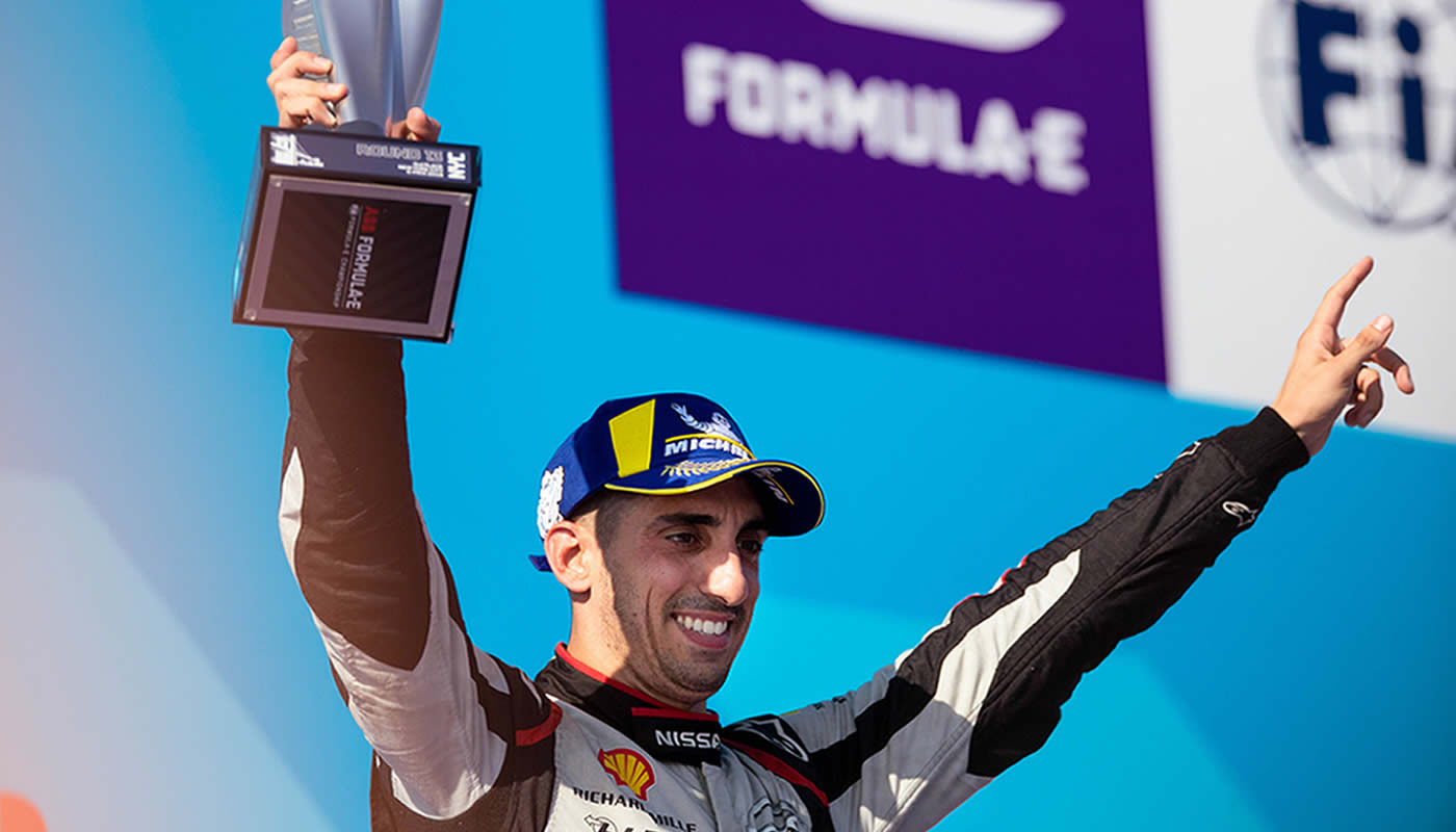 Team Nissan logra segundo puesto en Fórmula E