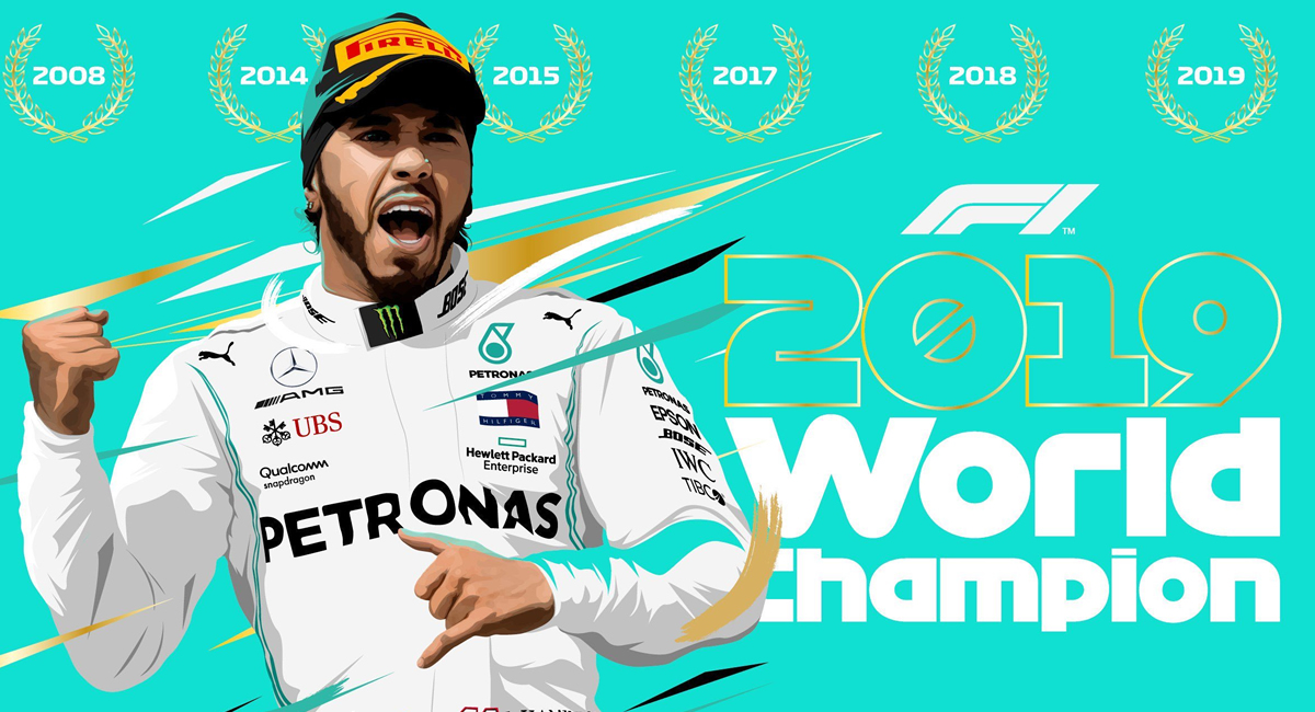 Seis veces ¡Hamilton!