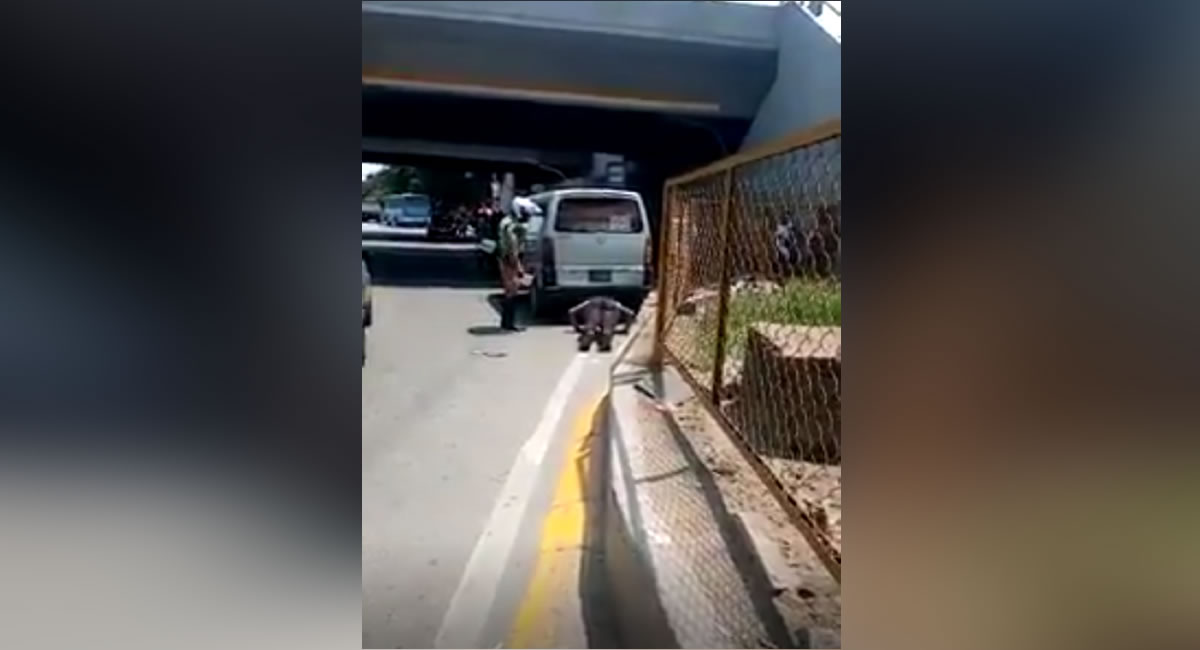 Un nuevo viral circula por Lima y se trata de la triste fortuna de un chófer de combi.