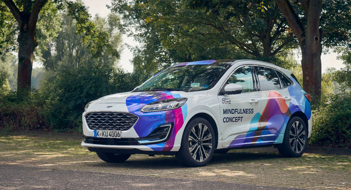 Concept Car Mindfulness de Ford muestra que el mejor lugar para alejarse del estrés diario