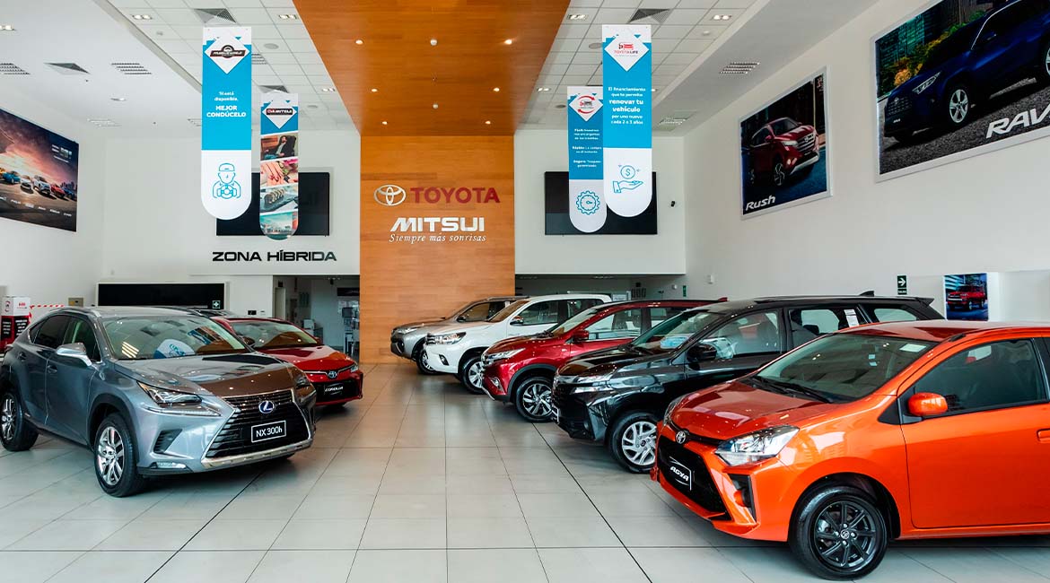 Mitsui concesionario #1 de la venta de Toyota y Hino en el Perú