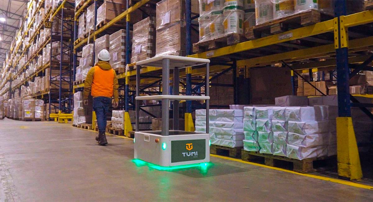 Proyecto piloto con robots autónomos moderniza la logística en el país