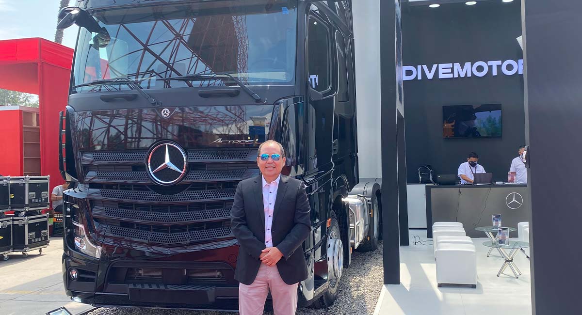 Divemotor en Expomina 2022 presenta Mercedes-Benz New Actros L