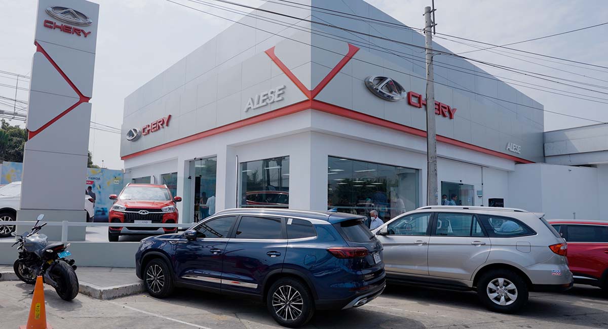 Chery inaugura tienda en La Molina