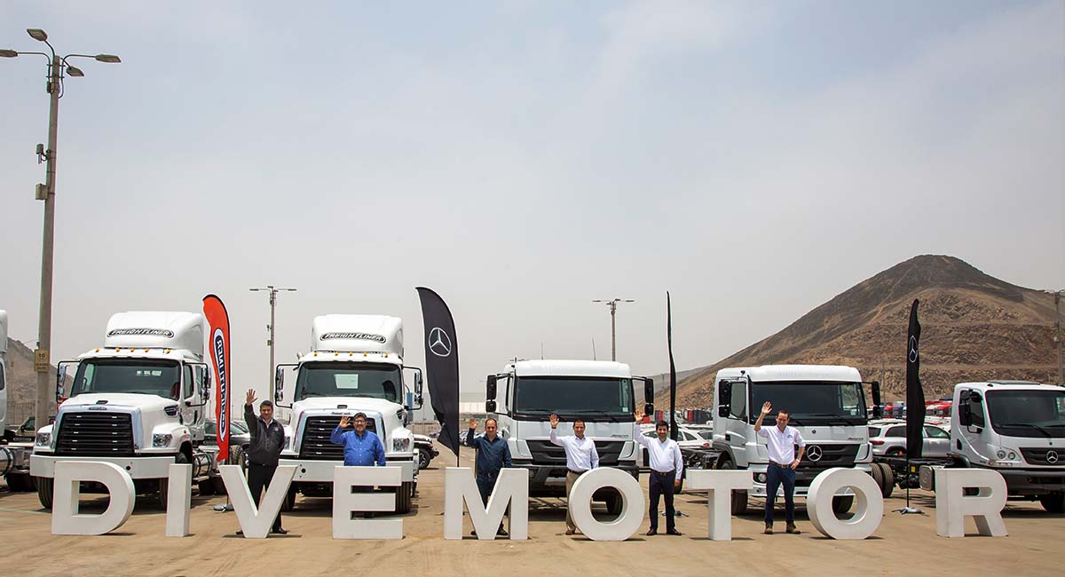 Empresa Resiter Perú adquiere una nueva flota de 14 camiones de Divemotor