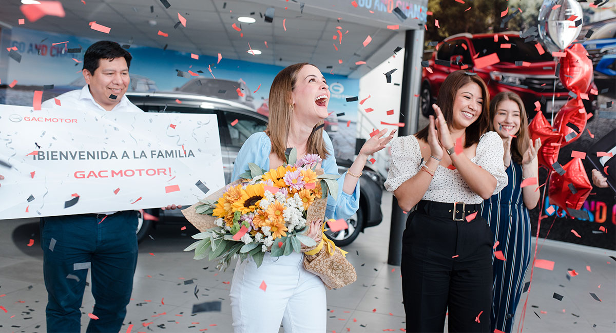 GAC Motor presenta a la actriz peruana, Priscila Espinoza, como su embajadora