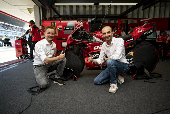 Audi Sport es socio de Ducati en MotoGP