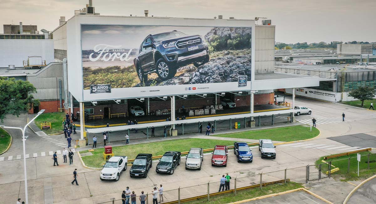 Ford redefine la producción de vehículos con la Nueva Ranger en la Planta Pacheco
