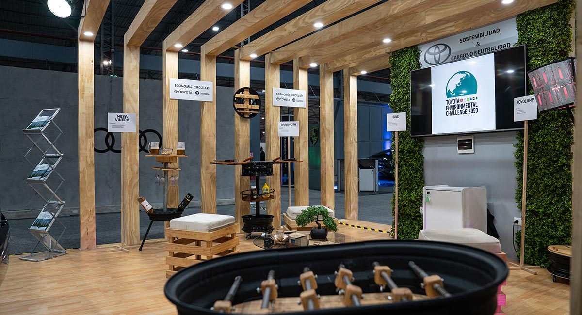 Reconocimiento a Toyota del Perú en Transporte Sostenible 2023 por su módulo de sostenibilidad