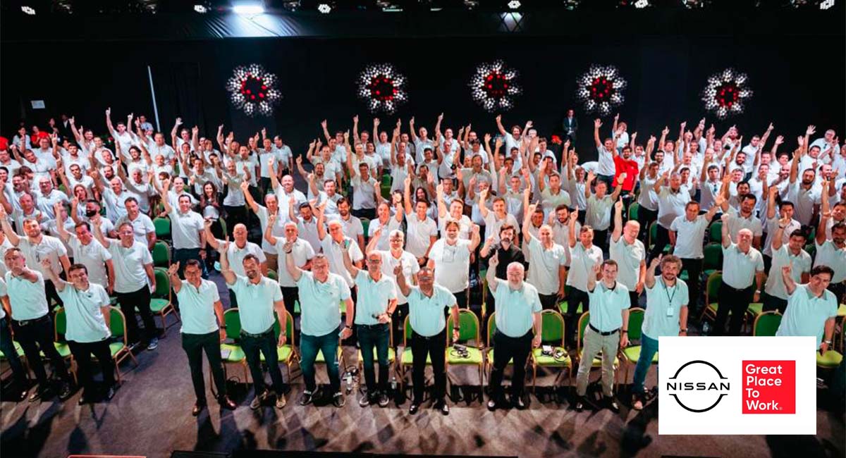Nissan América del Sur recibe recertificación de Great Place to Work