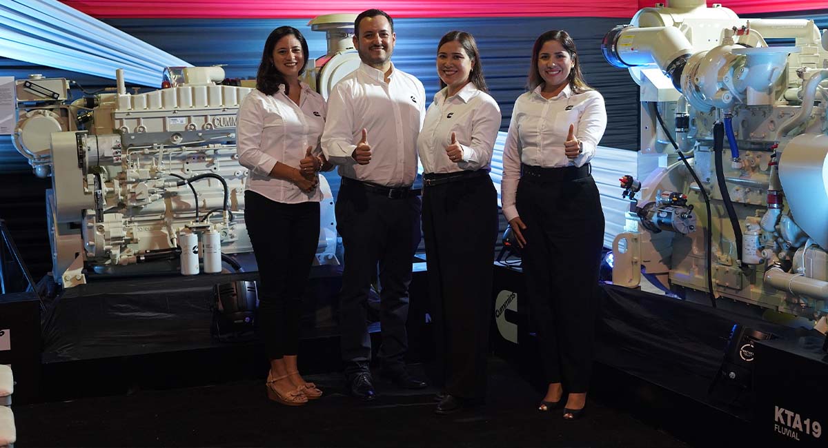 Cummins Perú impulsa el desarrollo de la industria fluvial en la selva con el motor KTA19