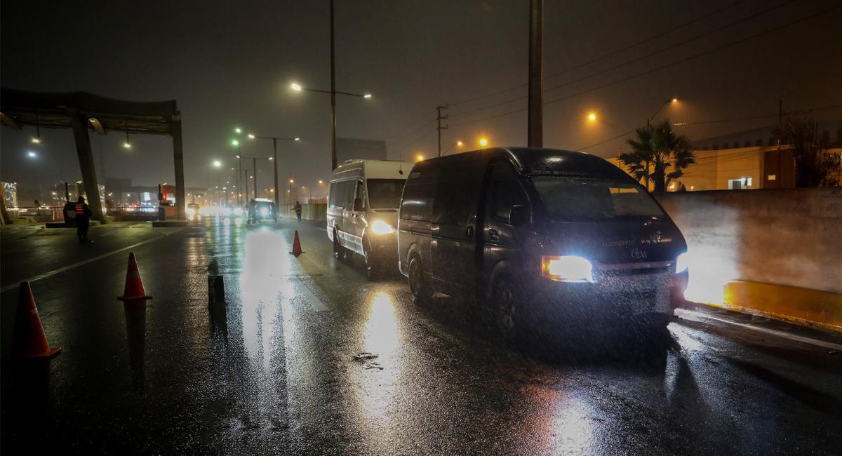 SUTRAN brinda recomendaciones a conductores ante presencia de lluvias